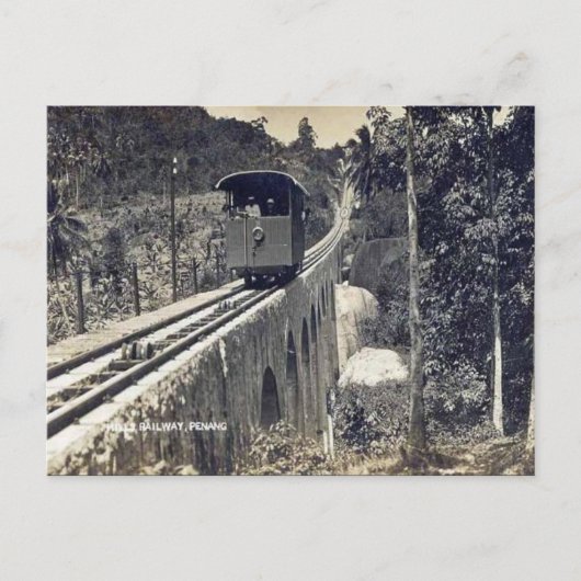 Oud Briefkaart - Penang, Maleisië (Voorkant)