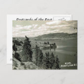 Oud Briefkaart - Penticton, British Columbia, Cana (Voorkant / Achterkant)