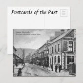 Oud Briefkaart - Pentre, Rhondda, Wales (Voorkant / Achterkant)