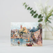 Oud Briefkaart - Penzance, Cornwall (Staand voorkant)