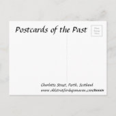 Oud Briefkaart - Perth, Schotland (Achterkant)