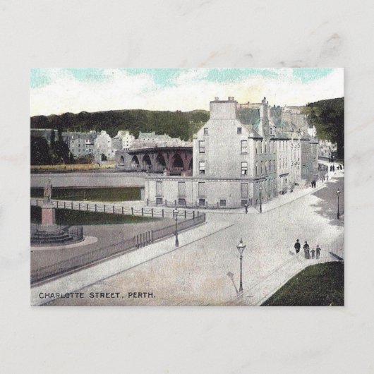 Oud Briefkaart - Perth, Schotland (Voorkant)