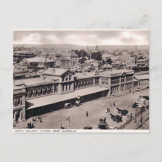 Oud Briefkaart - Perth, Western Australië (Voorkant)