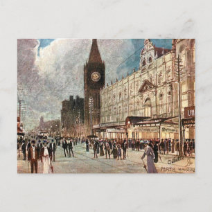 Oud Briefkaart - Perth, Western Australië