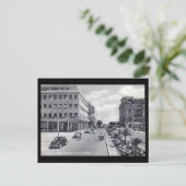 Oud Briefkaart - Pescara, Piazza Renascita en Cors (Staand voorkant)