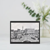 Oud Briefkaart - Pescara, Piazzale Stazione (Staand voorkant)