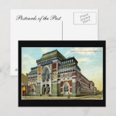 Oud Briefkaart - Philadelphia, Academie voor schon (Voorkant / Achterkant)