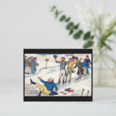 Oud Briefkaart - Pickwick Papers van Charles Dicke (Staand voorkant)
