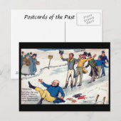 Oud Briefkaart - Pickwick Papers van Charles Dicke (Voorkant / Achterkant)