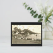 Oud Briefkaart - Pin Mill, Ipswich, Suffolk (Staand voorkant)