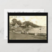 Oud Briefkaart - Pin Mill, Ipswich, Suffolk (Voorkant / Achterkant)