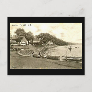 Oud Briefkaart - Pin Mill, Ipswich, Suffolk