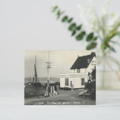 Oud Briefkaart - Pin Mill, Ipswich, Suffolk (Staand voorkant)
