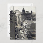 Oud Briefkaart - Pitt Street. Sydney, NSW (Voorkant / Achterkant)