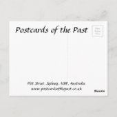 Oud Briefkaart - Pitt Street. Sydney, NSW (Achterkant)