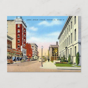 Oud Briefkaart - Pocatello, Idaho, Verenigde State