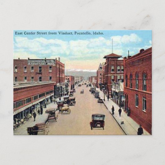 Oud Briefkaart - Pocatello, Idaho, Verenigde State (Voorkant)