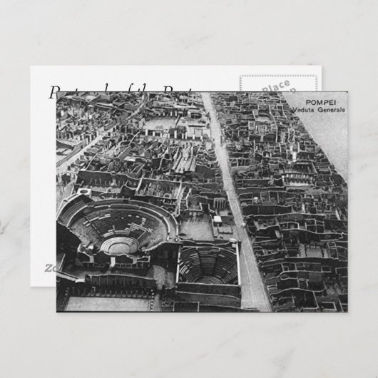 Oud Briefkaart - Pompei (Voorkant / Achterkant)