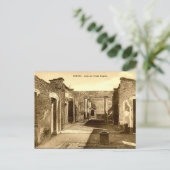 Oud Briefkaart - Pompei, Casa del Poeta Tragico (Staand voorkant)