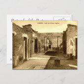 Oud Briefkaart - Pompei, Casa del Poeta Tragico (Voorkant / Achterkant)