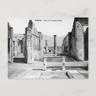 Oud Briefkaart - Pompei, Casa di Cornelio Rufo
