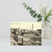 Oud Briefkaart - Pompei, Tempio di Giove (Staand voorkant)