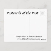 Oud Briefkaart — Port-aux-Basques, Newfoundland (Achterkant)