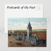 Oud Briefkaart - Portland, Maine, VS (Voorkant / Achterkant)