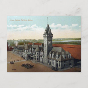 Oud Briefkaart - Portland, Maine, VS