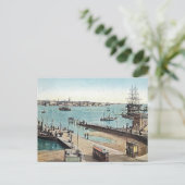 Oud Briefkaart - Portsmouth Harbour (Staand voorkant)