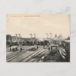 Oud Briefkaart - post Epsom Downs