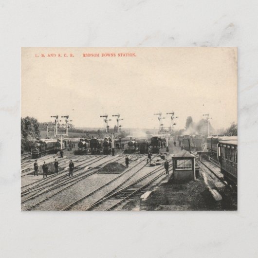 Oud Briefkaart - post Epsom Downs (Voorkant)