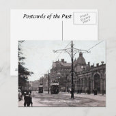 Oud Briefkaart - Post Midland, Leicester (Voorkant / Achterkant)