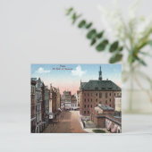 Oud Briefkaart - Poznan, Polen (Staand voorkant)