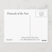 Oud Briefkaart - Praya Central, Hongkong (Achterkant)