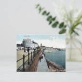 Oud Briefkaart - Promenade, Penzance, Cornwall (Staand voorkant)