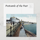 Oud Briefkaart - Promenade, Penzance, Cornwall (Voorkant / Achterkant)