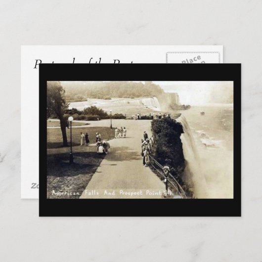 Oud Briefkaart - Prospect Point, Niagara-Herfsten (Voorkant / Achterkant)