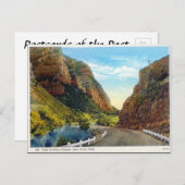 Oud Briefkaart - Provo Canyon, Utah (Voorkant / Achterkant)