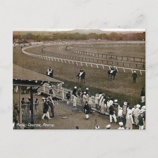 Oud Briefkaart - Pune, India (Voorkant)