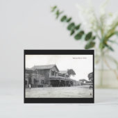 Oud Briefkaart - Pune, India (Staand voorkant)