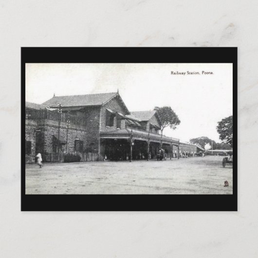 Oud Briefkaart - Pune, India (Voorkant)