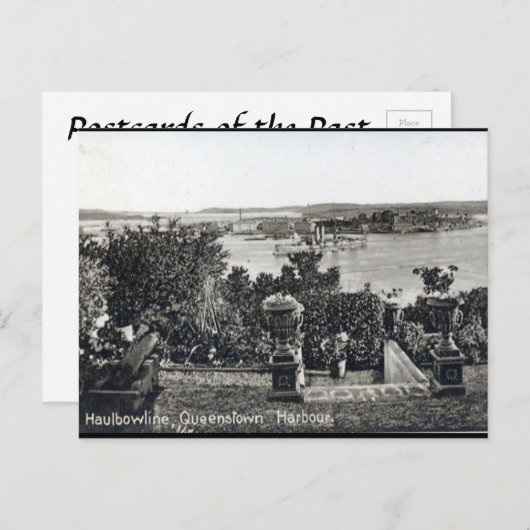 Oud Briefkaart - Queenstown, Co Cork (Voorkant / Achterkant)