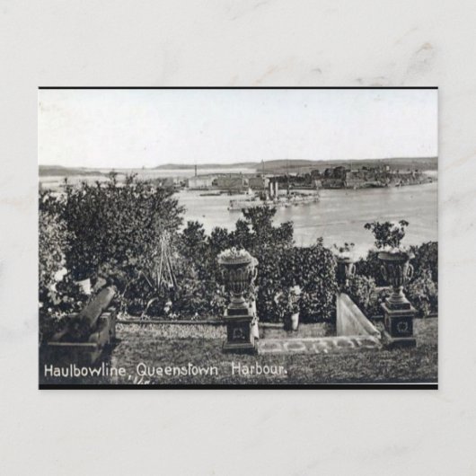 Oud Briefkaart - Queenstown, Co Cork (Voorkant)