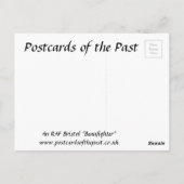 Oud Briefkaart - RAF Bristol "Beaufighter" (Achterkant)