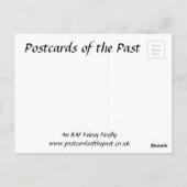 Oud Briefkaart - RAF Fairey Firefly (Achterkant)