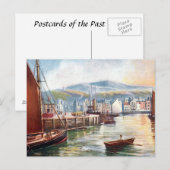 Oud Briefkaart - Ramsey, eiland Man (Voorkant / Achterkant)