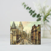 Oud Briefkaart - Rechtbanken, Londen (Staand voorkant)