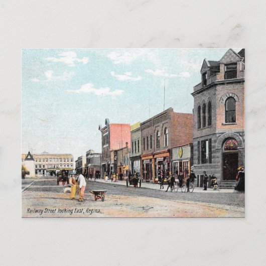 Oud Briefkaart - Regina, Saskatchewan (Voorkant)