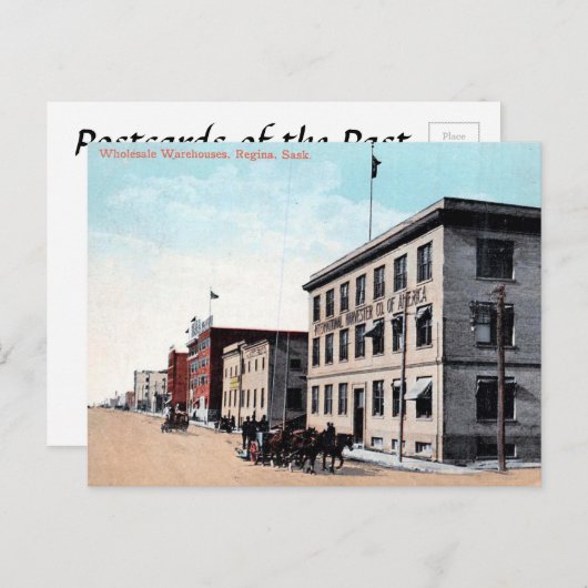 Oud Briefkaart - Regina, Saskatchewan (Voorkant / Achterkant)